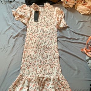 Floral print dress